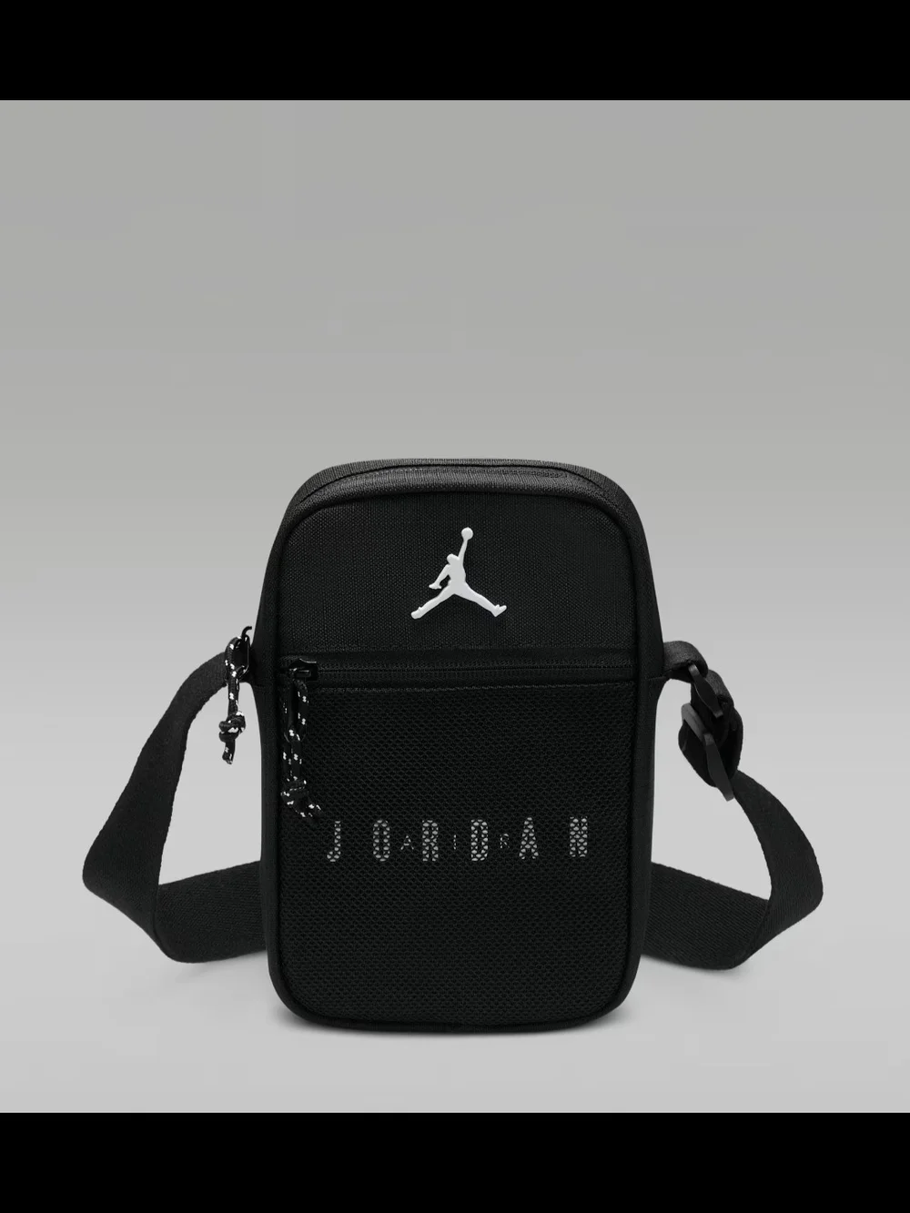 Jordan Black Mini Shoulder Bag with Jumpman Logo